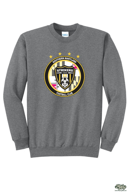 Crewneck Sweatshirt / Graphite Heather / front