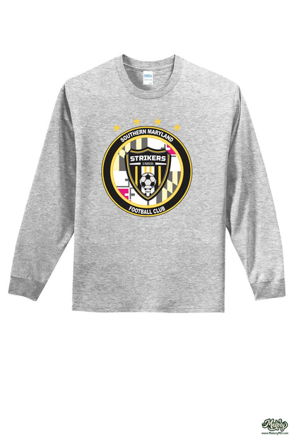 Long Sleeve Cotton Tee / Ash / front