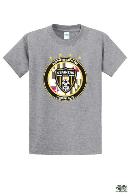 Short Sleeve Cotton Tee / Athletic Heather / front
