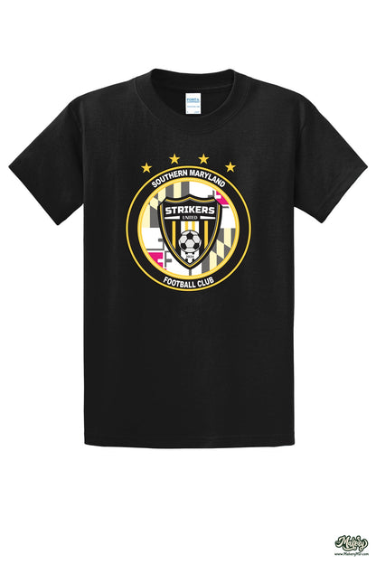 Short Sleeve Cotton Tee / Jet Black / front