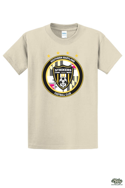 Short Sleeve Cotton Tee / Natural / front