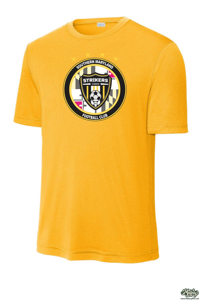 Short Sleeve Performance Tee / Gold / front