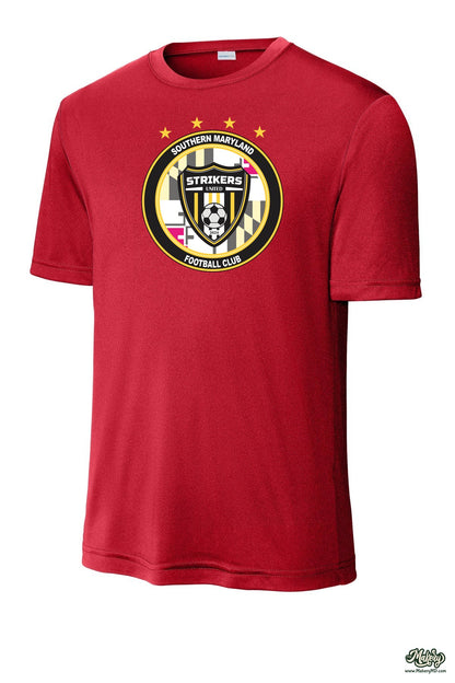 Short Sleeve Performance Tee / True Red / front