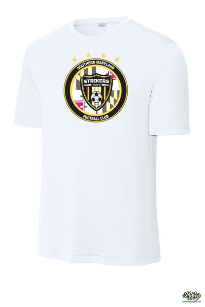 Short Sleeve Performance Tee / White / front