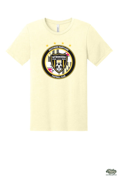 Short Sleeve Ringspun Cotton Tee / Heather French Vanilla / front