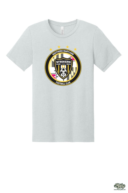 Short Sleeve Ringspun Cotton Tee / Heather Silver / front