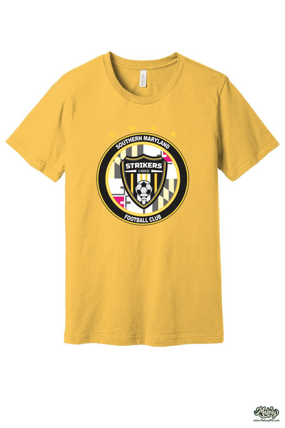 Short Sleeve Ringspun Cotton Tee / Maize Yellow / front
