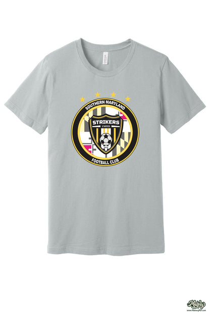 Short Sleeve Ringspun Cotton Tee / Solid Athletic Grey / front