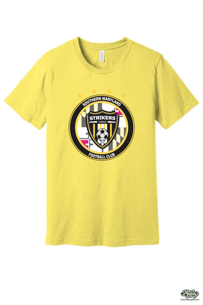 Short Sleeve Ringspun Cotton Tee / Yellow / front