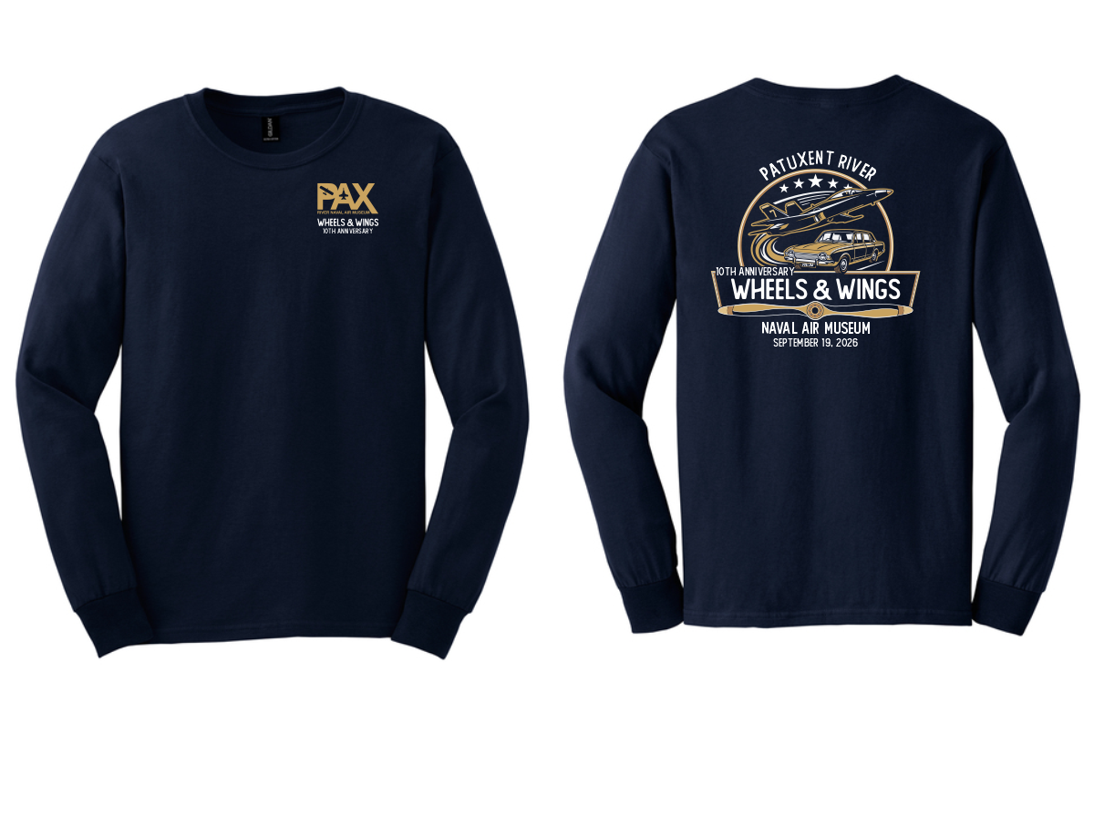 Wheels & Wings 2026 Patuxent River Naval Air Museum Merch PREORDER (MAIL TO YOU)