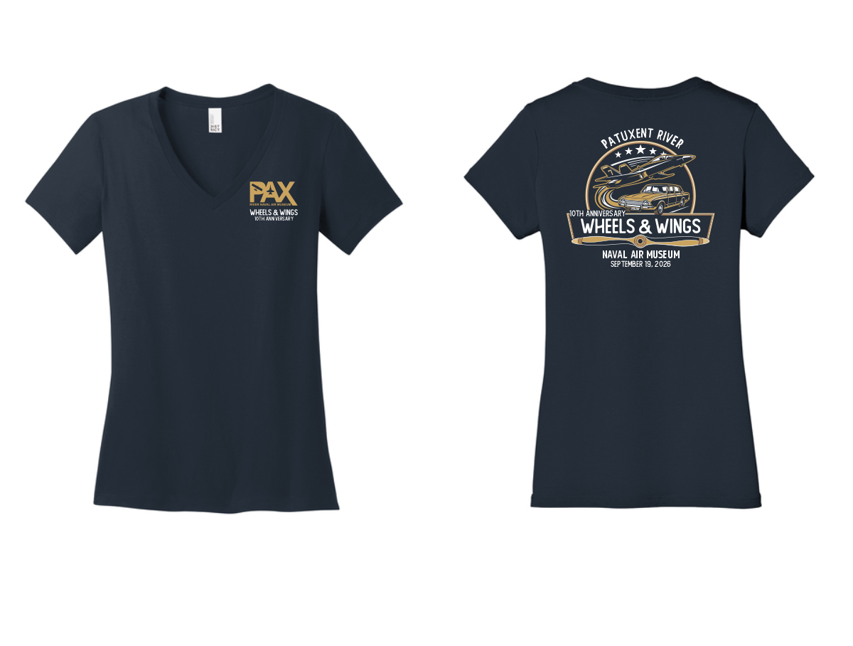 Wheels & Wings 2026 Patuxent River Naval Air Museum Merch PREORDER (MAIL TO YOU)