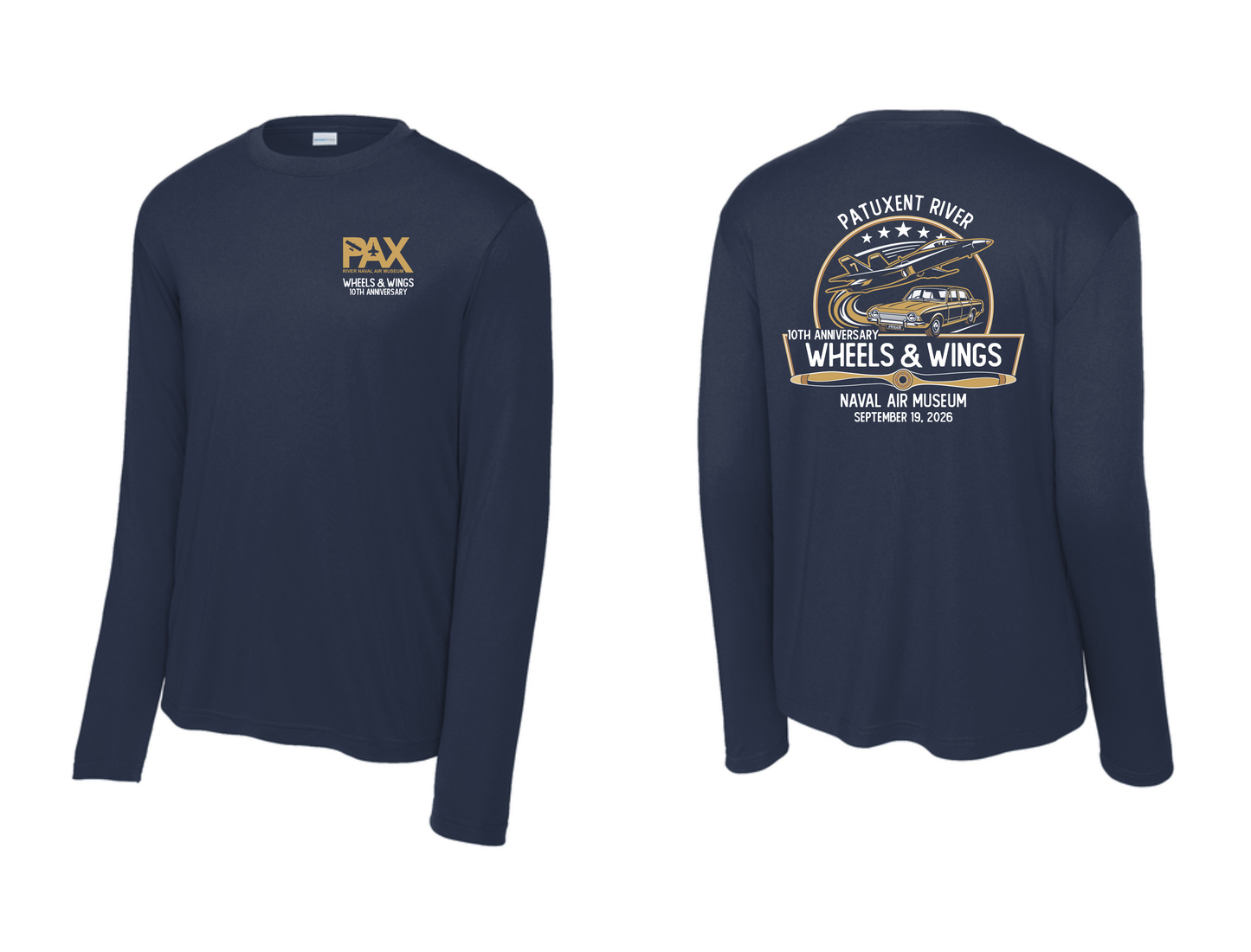 Wheels & Wings 2026 Patuxent River Naval Air Museum Merch PREORDER (MAIL TO YOU)