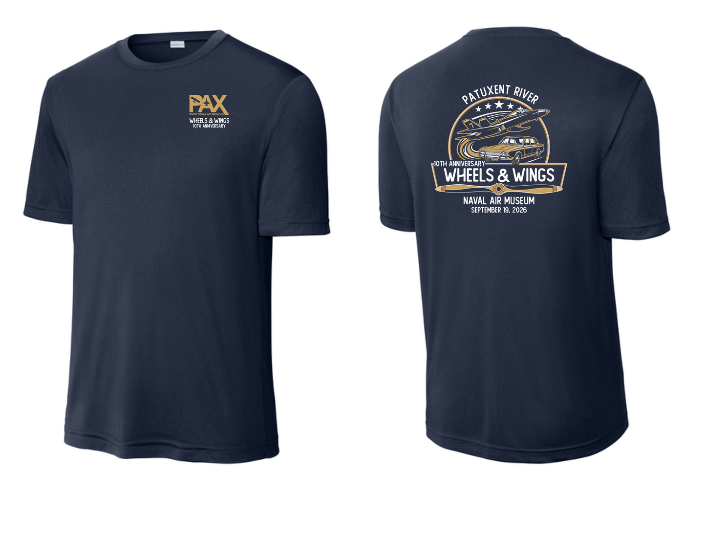 Wheels & Wings 2026 Patuxent River Naval Air Museum Merch PREORDER (MAIL TO YOU)