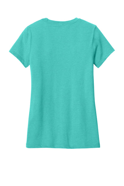 District Women's Perfect Blend CVC Tee. DM108L (Choose Your Design)
