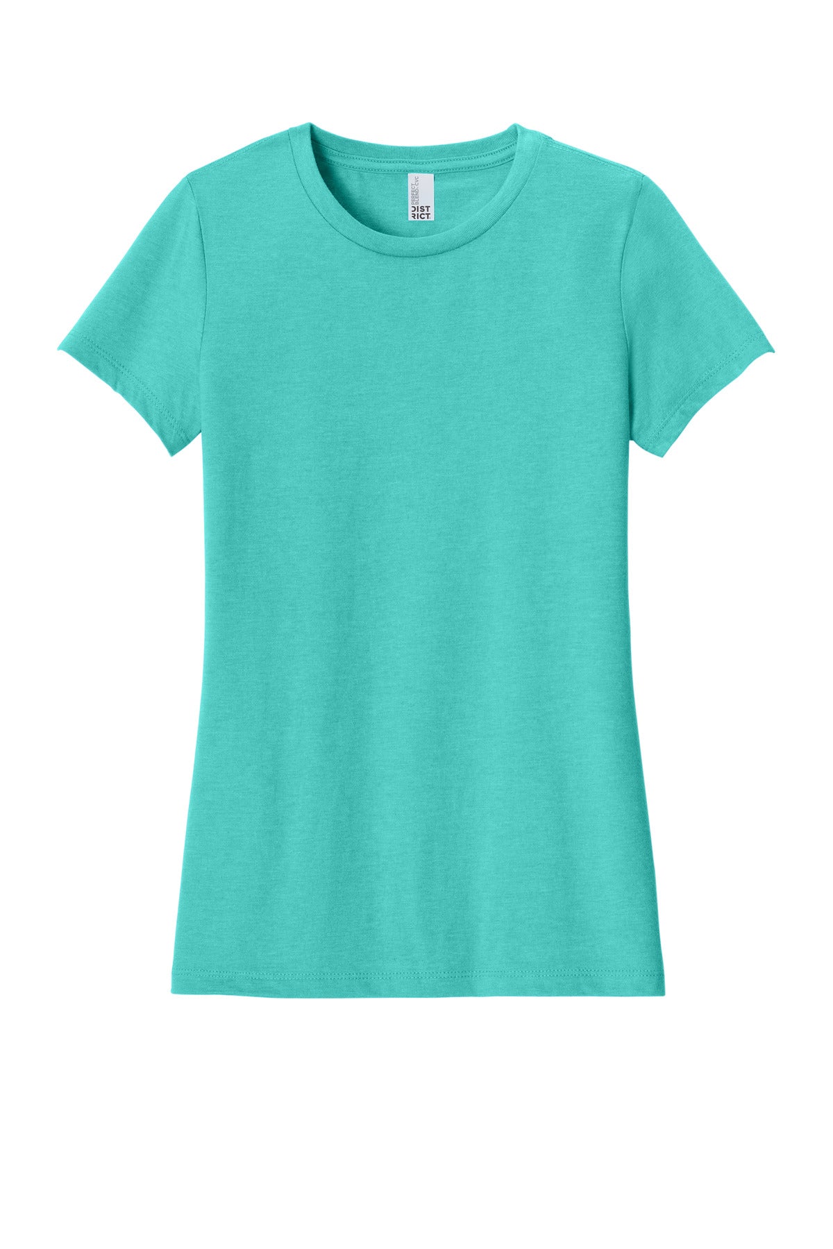 District Women's Perfect Blend CVC Tee. DM108L (Choose Your Design)