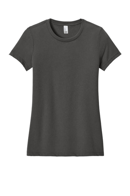District Women's Perfect Blend CVC Tee. DM108L (Choose Your Design)