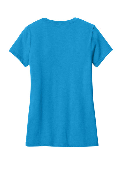 District Women's Perfect Blend CVC Tee. DM108L (Choose Your Design)