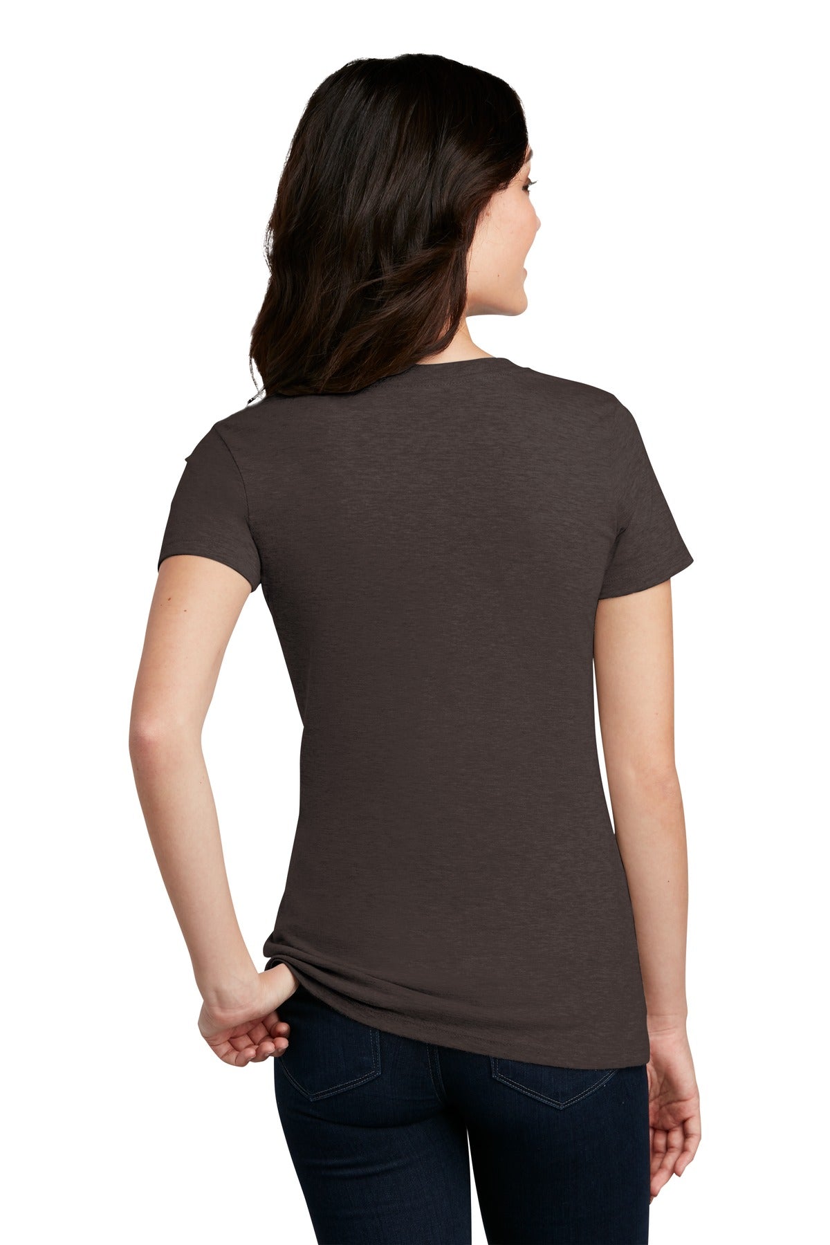 District Women's Perfect Blend CVC Tee. DM108L (Choose Your Design)