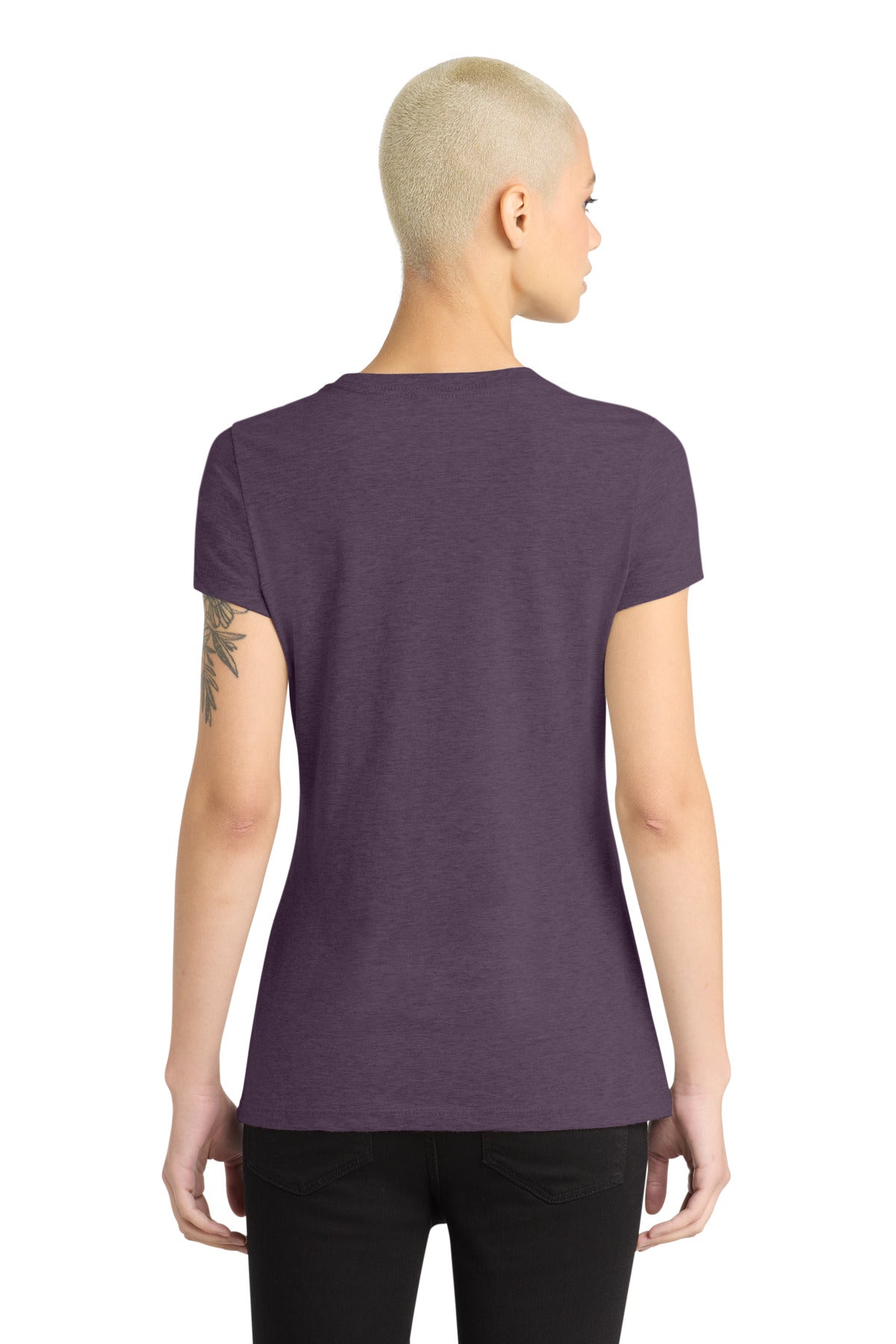 District Women's Perfect Blend CVC Tee. DM108L (Choose Your Design)