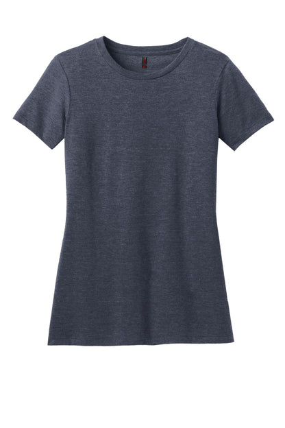 District Women's Perfect Blend CVC Tee. DM108L (Choose Your Design)