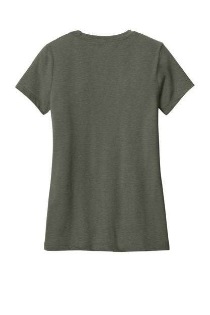 District Women's Perfect Blend CVC Tee. DM108L (Choose Your Design)