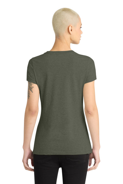 District Women's Perfect Blend CVC Tee. DM108L (Choose Your Design)