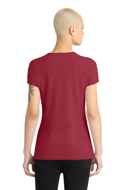 District Women's Perfect Blend CVC Tee. DM108L (Choose Your Design)