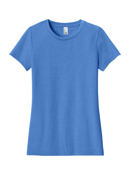 District Women's Perfect Blend CVC Tee. DM108L (Choose Your Design)