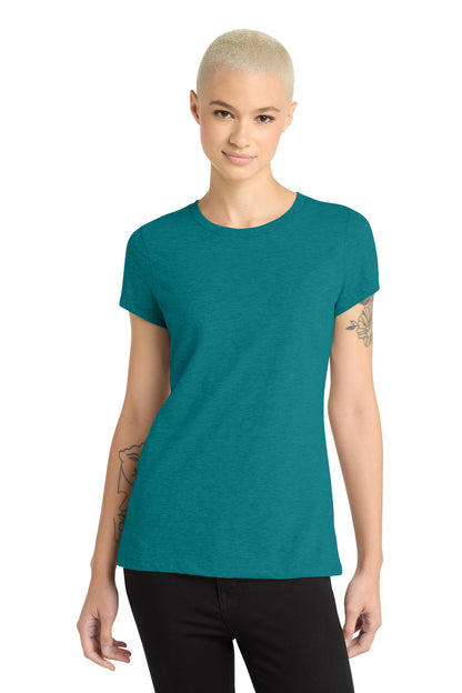 District Women's Perfect Blend CVC Tee. DM108L (Choose Your Design)