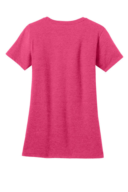 District Women's Perfect Blend CVC Tee. DM108L (Choose Your Design)