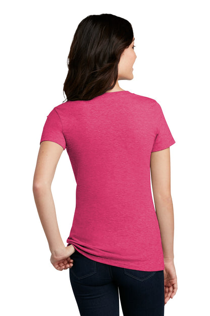 District Women's Perfect Blend CVC Tee. DM108L (Choose Your Design)