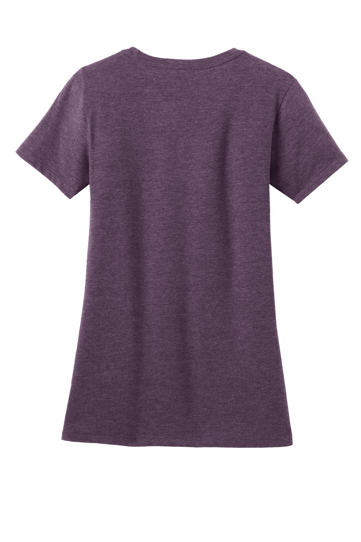 District Women's Perfect Blend CVC Tee. DM108L (Choose Your Design)