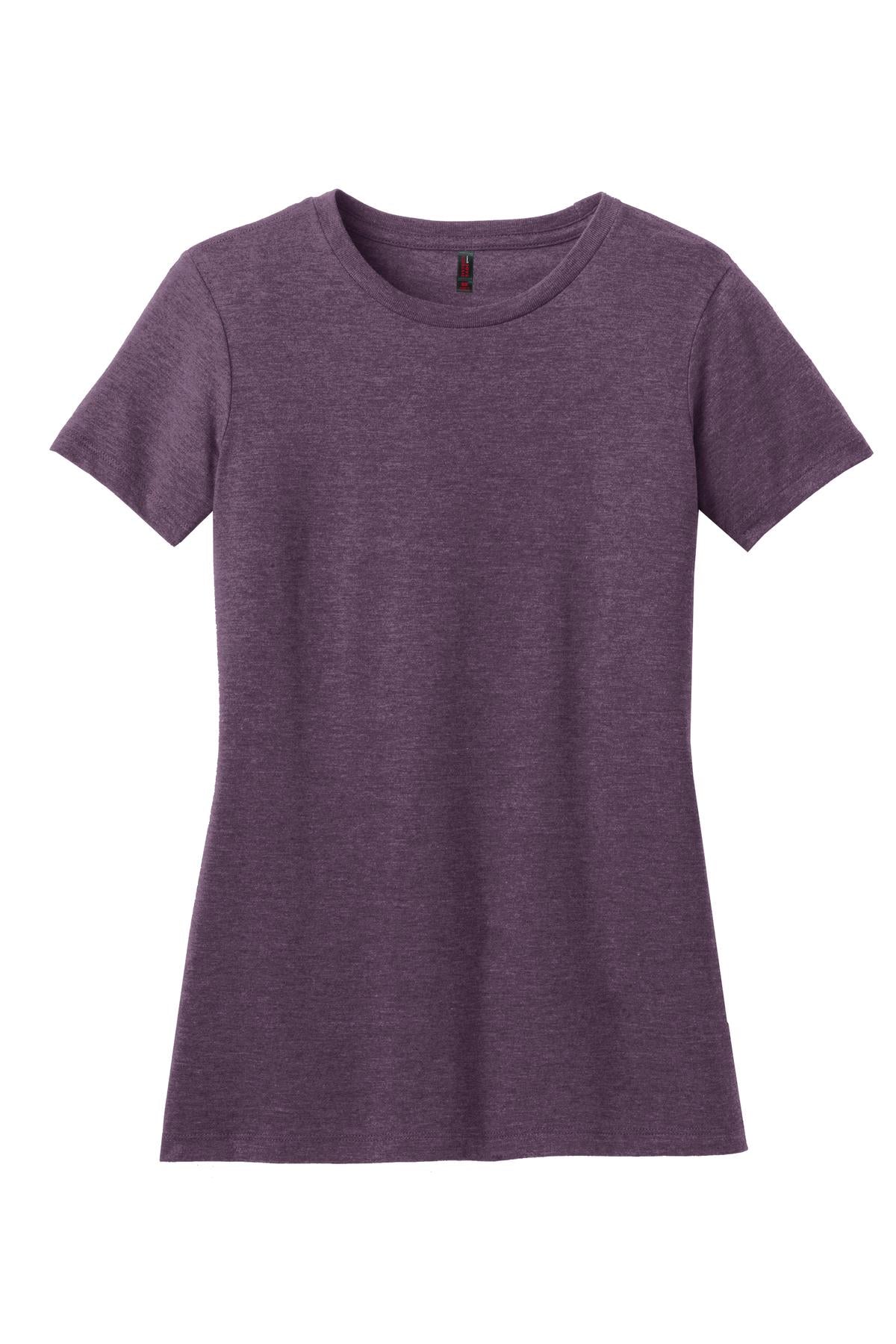 District Women's Perfect Blend CVC Tee. DM108L (Choose Your Design)