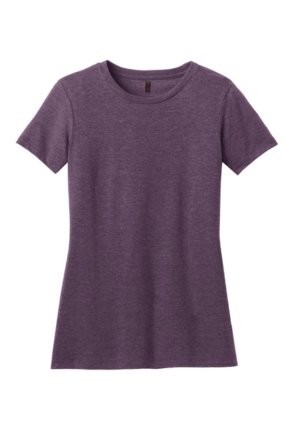 District Women's Perfect Blend CVC Tee. DM108L (Choose Your Design)
