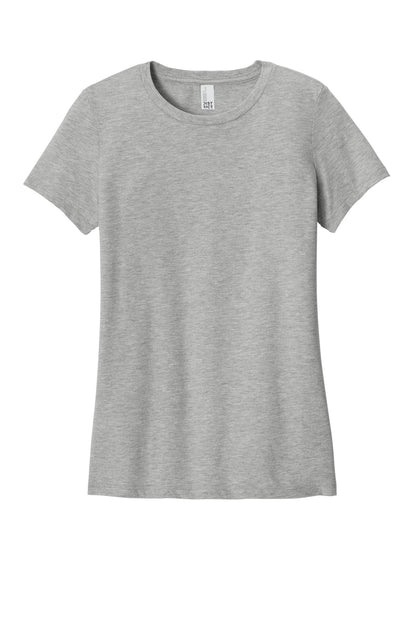 District Women's Perfect Blend CVC Tee. DM108L (Choose Your Design)