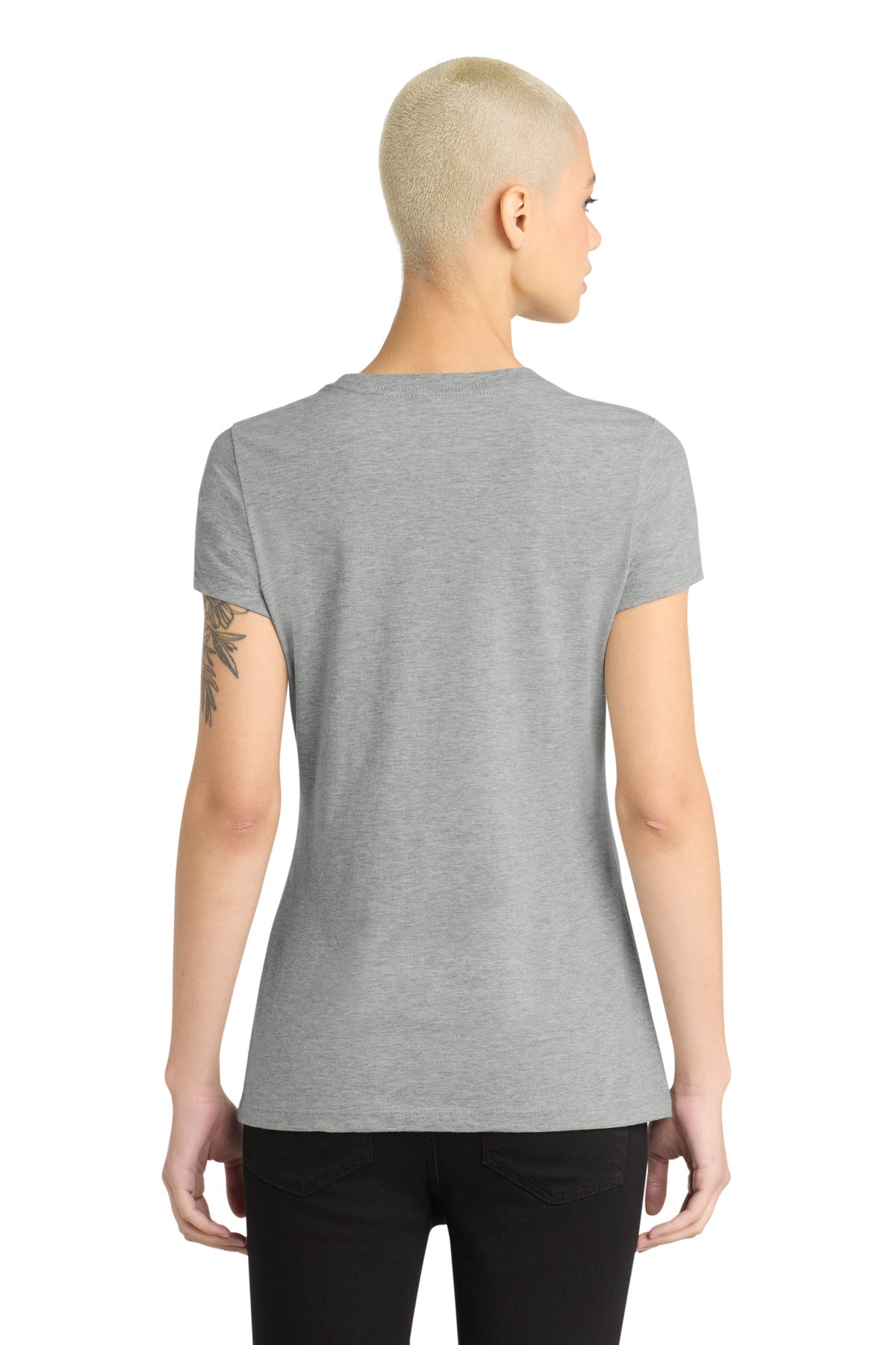 District Women's Perfect Blend CVC Tee. DM108L (Choose Your Design)