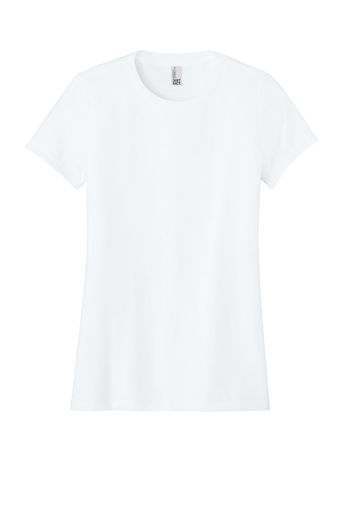 District Women's Perfect Blend CVC Tee. DM108L (Choose Your Design)