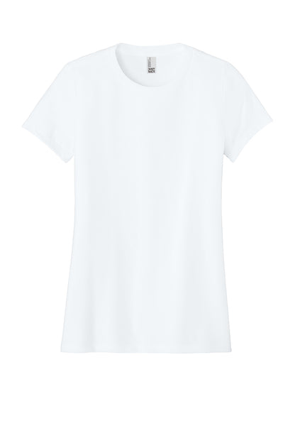 District Women's Perfect Blend CVC Tee. DM108L (Choose Your Design)