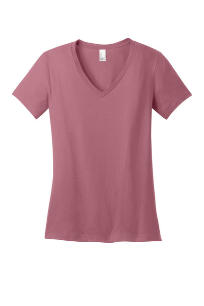 Women's V-Neck Tee. DM1190L/1170L (Choose Your Design)