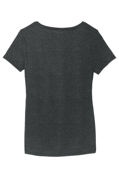 District Women's Perfect Tri V-Neck Tee. DM1350L (Choose Your Design)