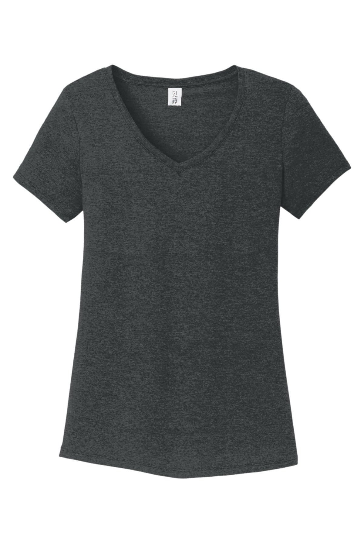 District Women's Perfect Tri V-Neck Tee. DM1350L (Choose Your Design)