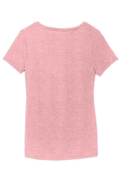 District Women's Perfect Tri V-Neck Tee. DM1350L (Choose Your Design)