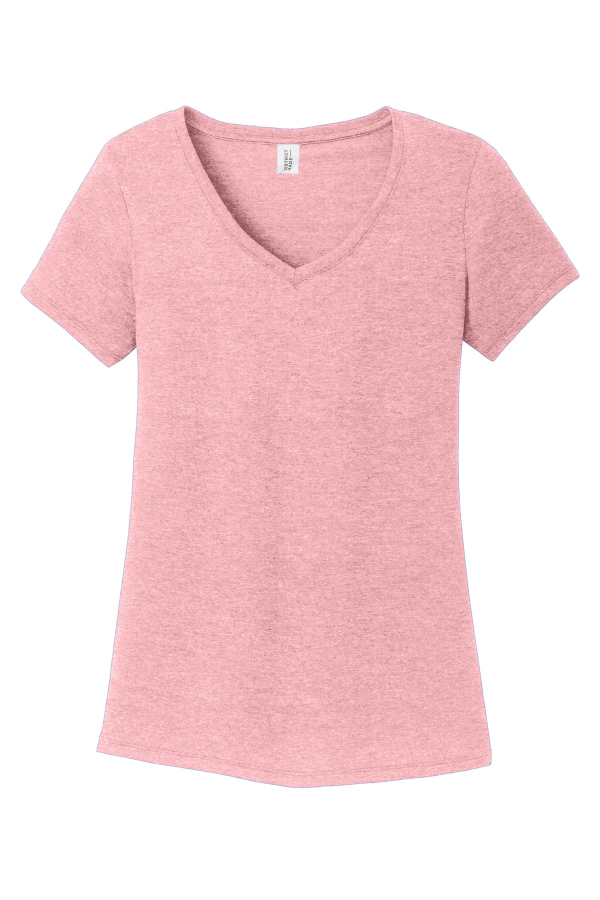 District Women's Perfect Tri V-Neck Tee. DM1350L (Choose Your Design)