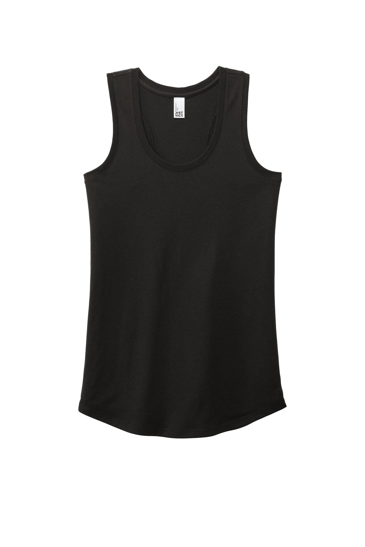 District  Women's Perfect Tri Racerback Tank. DM138L (Choose Your Logo)