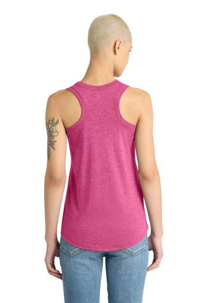District  Women's Perfect Tri Racerback Tank. DM138L (Choose Your Logo)