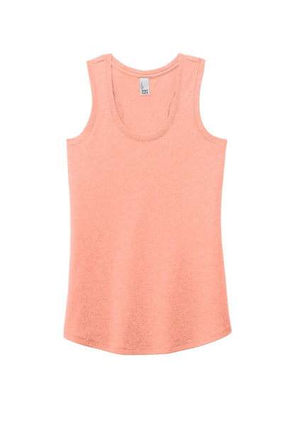 District  Women's Perfect Tri Racerback Tank. DM138L (Choose Your Logo)