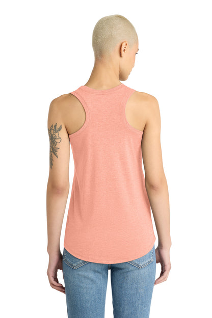 District  Women's Perfect Tri Racerback Tank. DM138L (Choose Your Logo)