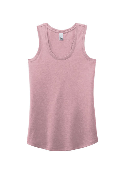 District  Women's Perfect Tri Racerback Tank. DM138L (Choose Your Logo)