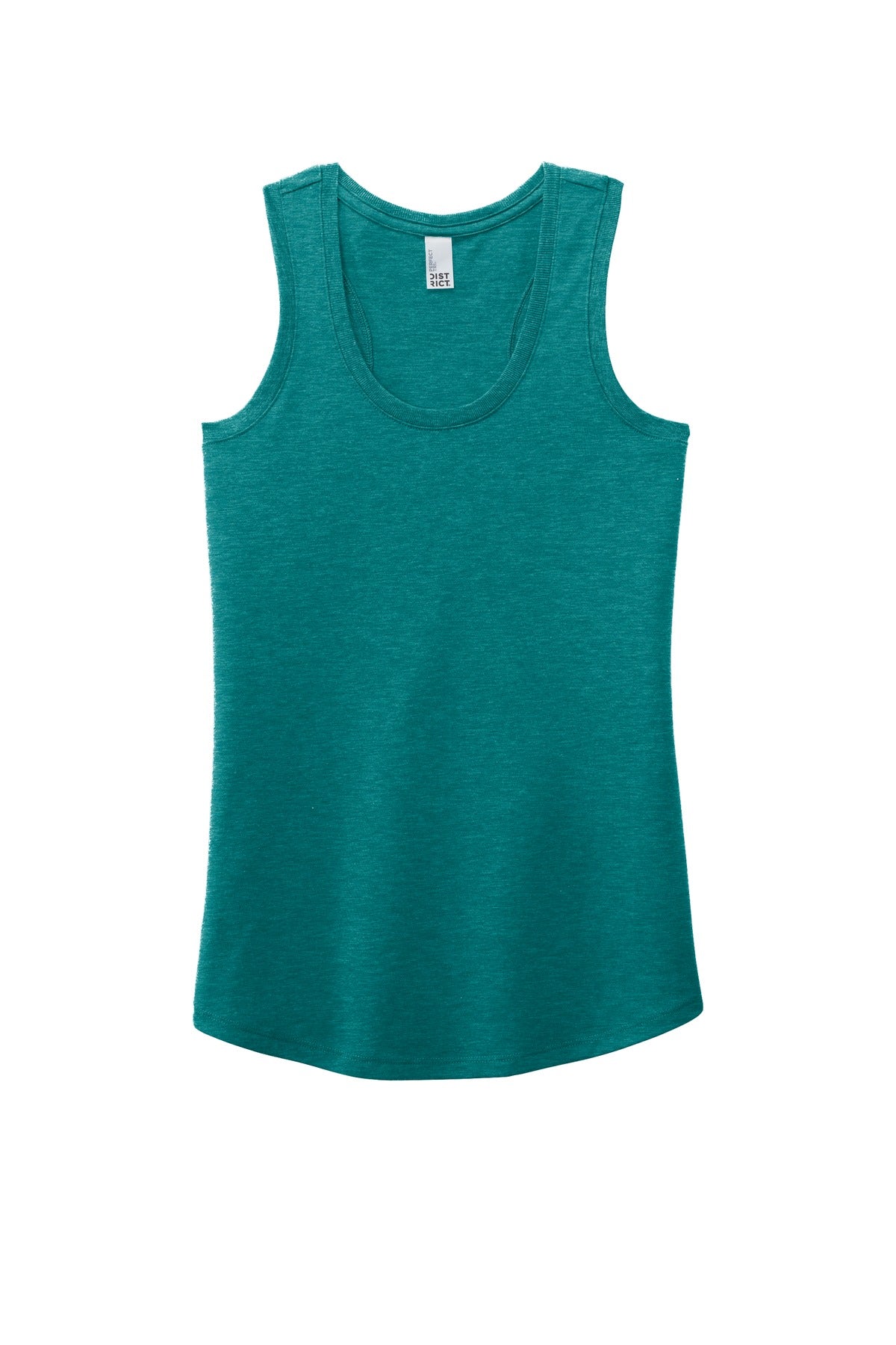 District  Women's Perfect Tri Racerback Tank. DM138L (Choose Your Logo)