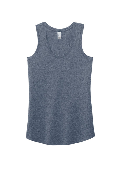 District  Women's Perfect Tri Racerback Tank. DM138L (Choose Your Logo)